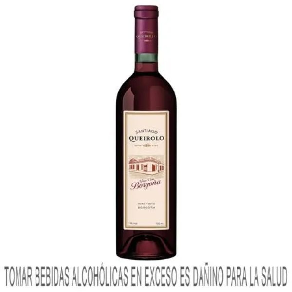 Vino Tinto SANTIAGO QUEIROLO Gran Borgoña Botella 750ml