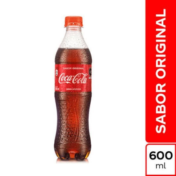 Coca Coca Gaseosa Botella 600 ML