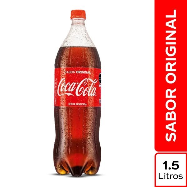 Coca Cola Gaseosa Botella 1.5L