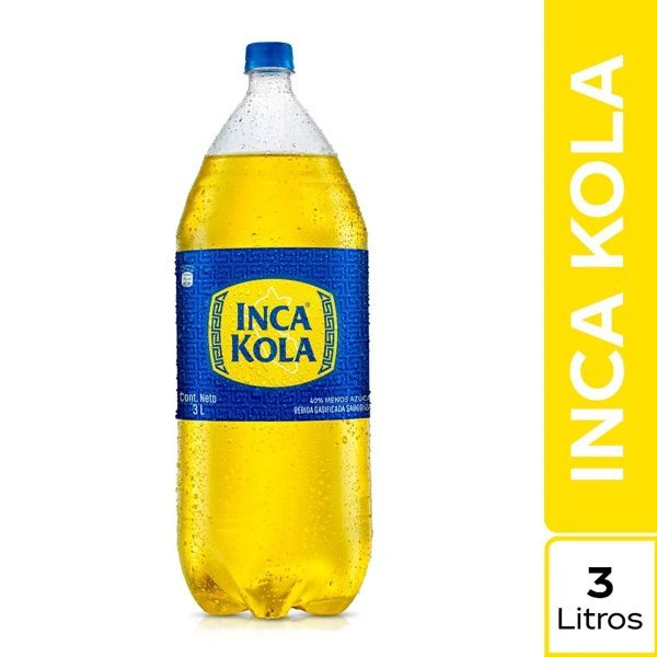 Inka Cola Gaseosa Botella 3L