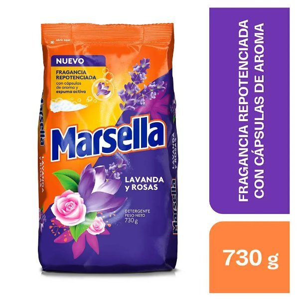 Detergente Marsella Bolsa*730GR