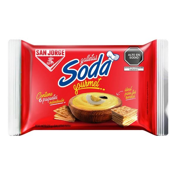 Galleta Soda Gourmet San Jorge x 6