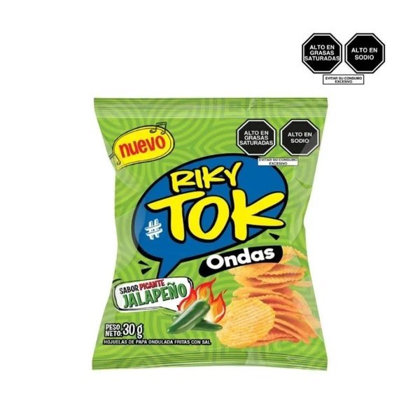 PAPAS ONDAS JALAPEÑO X 70GR