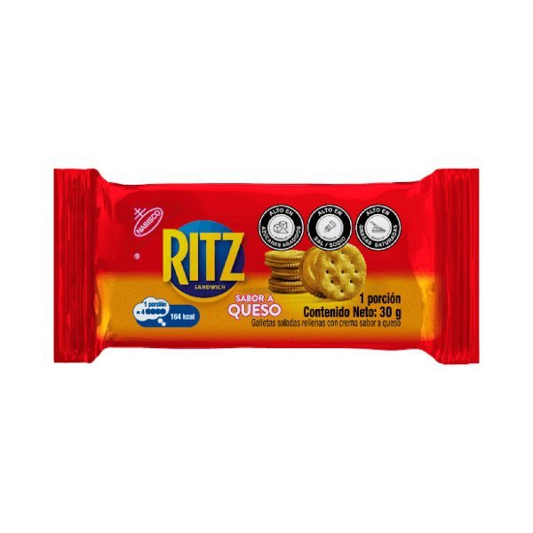 RITZ SABOR QUESO 30GR